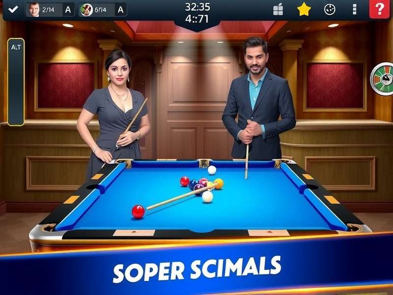 India Pool Champion Tournament Scene